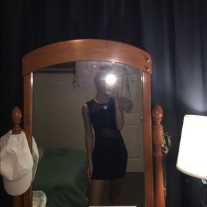 black dress